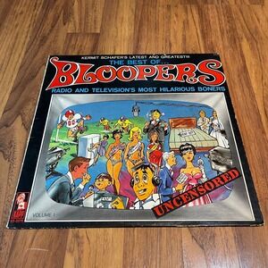 Kermit Schafer The Best of Bloopers Vol 1 Vinyl LP Kapp KS-3576 Comedy Record